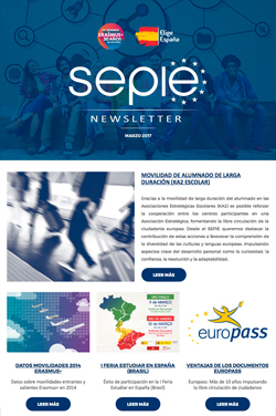 Newsletter de marzo 2017 Newsletter de marzo 2017