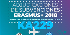Adjudicaciones subvenciones KA229