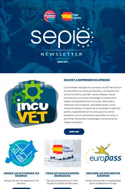 Newsletter de abril 2017 Newsletter de abril 2017