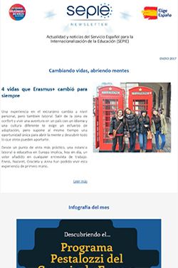 Newsletter de enero 2017 Newsletter de enero 2017