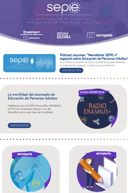 Newsletter Número Especial Educación de Personas Adultas Newsletter Número Especial Educación de Personas Adultas
