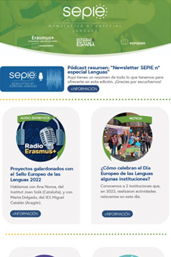 Newsletter especial lenguas Newsletter especial lenguas