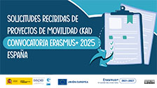 Adjudicación de subvenciones Erasmus+ 2025 Proyectos de movilidad (KA1)